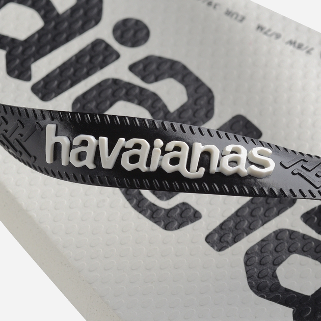 Чоловічі в'єтнамки для пляжу Havaianas 4145741.3624 43-44 (41-42BR) Білий/Чорний (7909989155516) - зображення 7