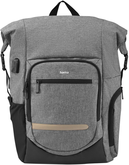 Plecak na laptopa Hama Terra 15.6" Grey (4047443499936) - obraz 5