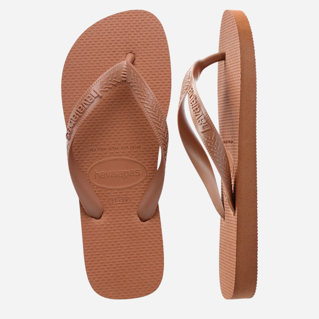 Klapki japonki damskie basenowe Havaianas 4149369.1976 39-40 (37-38BR) Terakotowe (7909989580219) - obraz 4