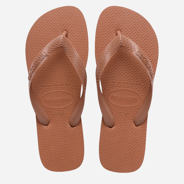 Klapki japonki damskie basenowe Havaianas 4149369.1976 37-38 (35-36BR) Terakotowe (7909989580202) - obraz 5
