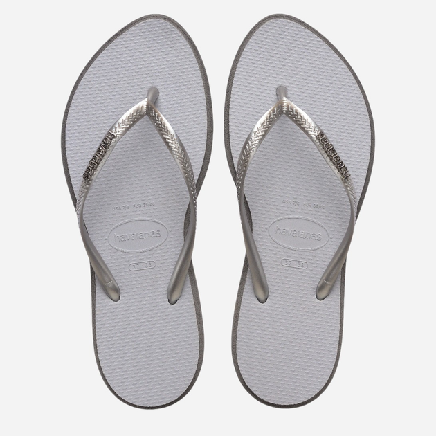 Жіночі в'єтнамки для пляжу Havaianas 4149584.5178 39-40 (37-38BR) Сірі (7909989578551) - зображення 5