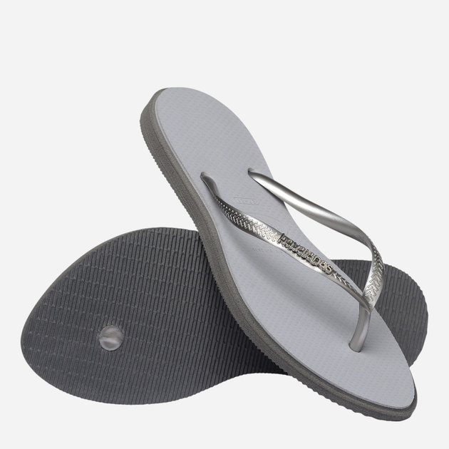 Жіночі в'єтнамки для пляжу Havaianas 4149584.5178 41-42 (39-40BR) Сірі (7909989578568) - зображення 6
