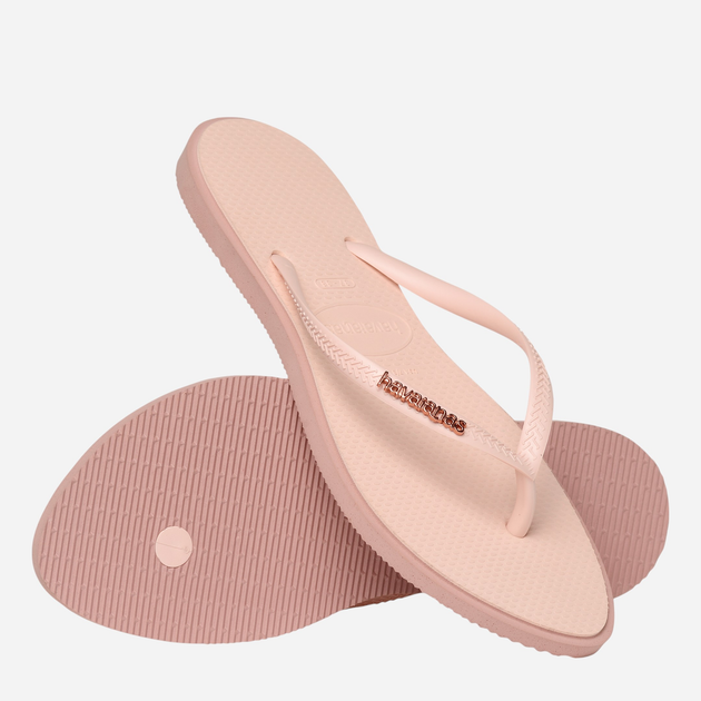 Жіночі в'єтнамки для пляжу Havaianas 4149584.3544 41-42 (39-40BR) Світло-рожеві (7909989495872) - зображення 6
