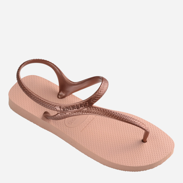 Sandały damskie japonki Havaianas 4000039.3606 41-42 (39-40BR) Bladoróżowy/Złoty (7893249494425) - obraz 4