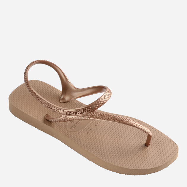 Sandały damskie japonki Havaianas 4000039.3581 43-44 (41-42BR) Różowe złoto (7891266181663) - obraz 5