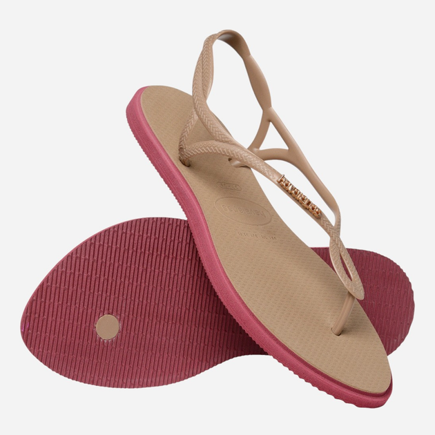 Жіночі сандалії Havaianas 4149921.3581 39-40 (37-38BR) Коричневі (7909989823132) - зображення 6