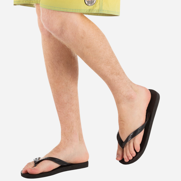 Чоловічі в'єтнамки для пляжу Havaianas 4000029.0090 41-42 (39-40BR) Чорні (7891109486221) - зображення 3