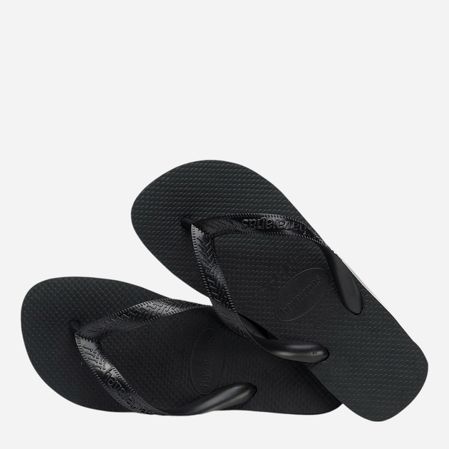 Чоловічі в'єтнамки для пляжу Havaianas 4000029.0090 41-42 (39-40BR) Чорні (7891109486221) - зображення 6
