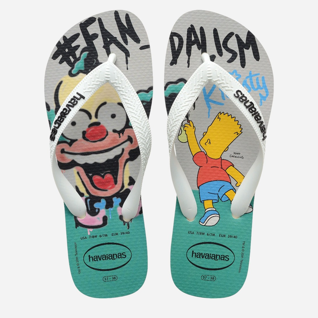 Чоловічі в'єтнамки для пляжу Havaianas 4137889.0121 43-44 (41-42BR) Бежеві (7909989480038) - зображення 5