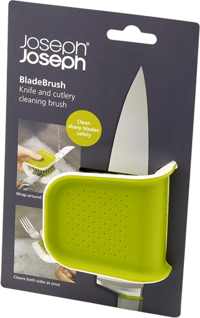 Щітка для столових приборів Joseph Joseph Blade Brush зелена (5028420851052) - зображення 5