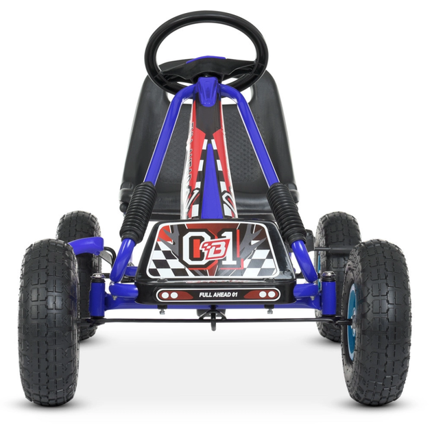 Велокарт детский Bambi kart M 0645(2)-4 синий - изображение 3