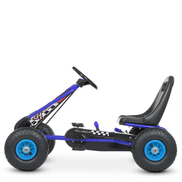 Велокарт детский Bambi kart M 0645(2)-4 синий - изображение 5