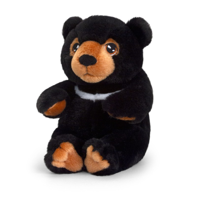 Maskotka Keel Toys Keeleco Niedźwiedź 18 cm Czarny 2015826 (5027148014541) - obraz 3