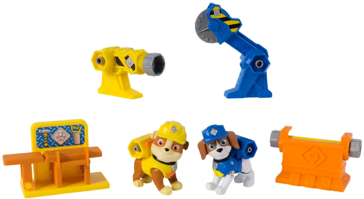 Zestaw zabawek Spin Master Paw Patrol Rubble And Crew Power Tool Pups 2015480 (0681147044777) - obraz 3