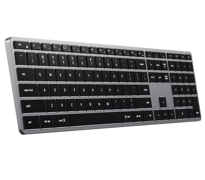 Клавіатура Satechi X3 Slim Mechanical Backlit Bluetooth Keyboard Dark UA (ST-BTSX3M) - зображення 3
