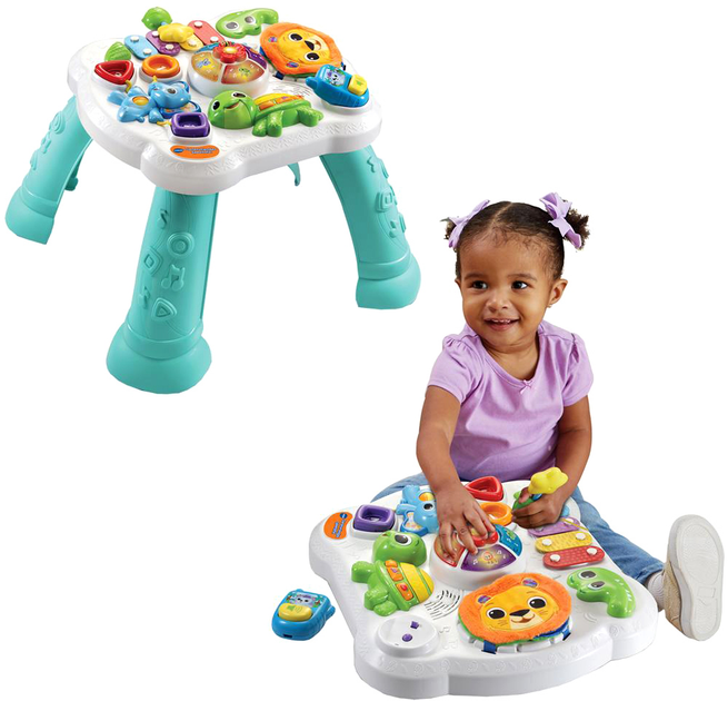 Zabawka interaktywna Vtech Baby Animal Friends Play Table 2008215 (3417765408236) - obraz 6
