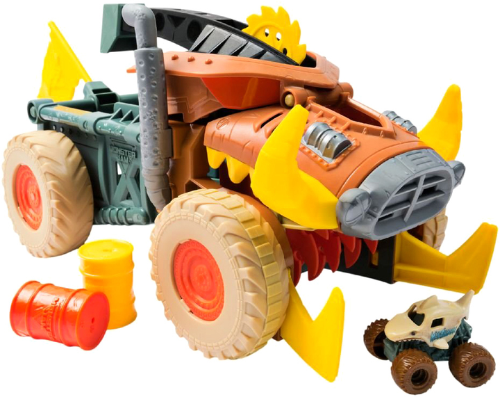 Zestaw Monster Jam Mini Megalodon Mad Hog Chomper 2015717 (0681147046665) - obraz 3
