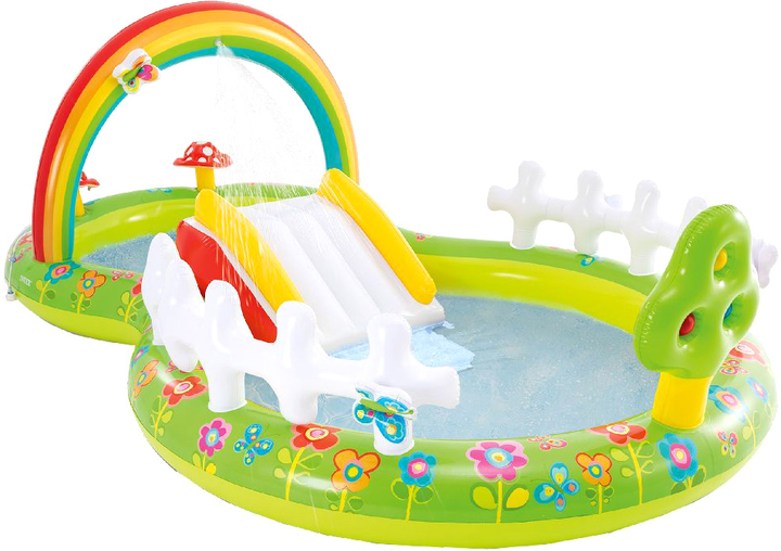 Plac zabaw dmuchany Intex Garden Play Center 290 x 180 cm (6941057420165) - obraz 3