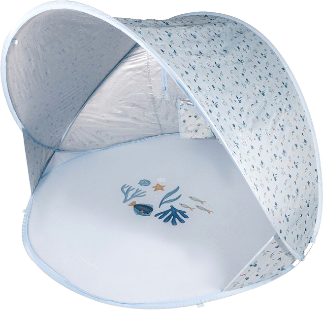 Namiot plażowy RuboToys Little Dutch Ocean Dreams rozkładany Niebieski 2012523 (8712051129365) - obraz 4