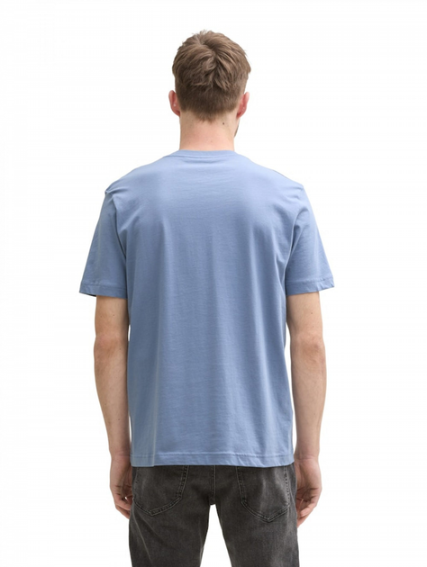 Футболка Tom Tailor LOGO TEE MEN'S T-SHIRT XXXL Блакитний 1037735-37533 - Фото 2 Футболка Tom Tailor LOGO TEE MEN'S T-SHIRT XXXL Блакитний 1037735-37533 - изображение 2
