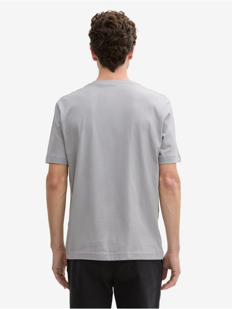 Футболка Tom Tailor LOGO TEE MEN'S T-SHIRT XXXL Сірий 1037735-32917 - изображение 2