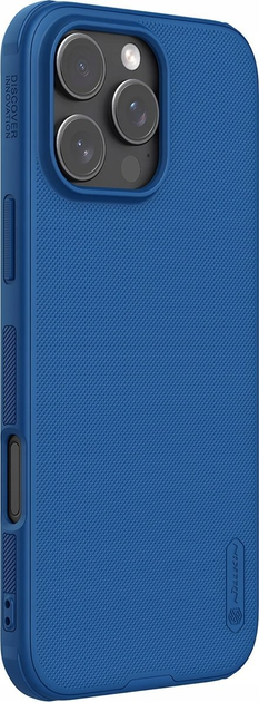 Etui Nillkin Super Frosted Shield Pro Magnetic Case do Apple iPhone 16 Pro Blue (6902048286627) - obraz 3
