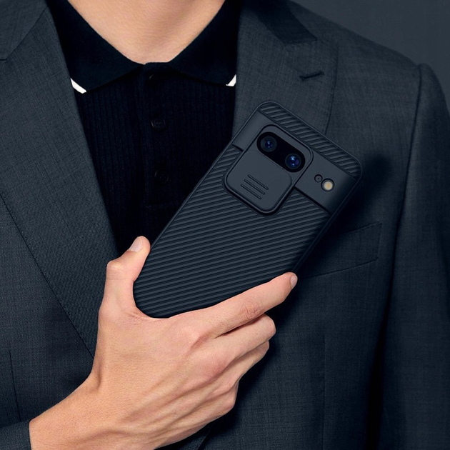 Панель Nillkin CamShield Pro Case для Google Pixel 8 Black (6902048264854) - зображення 9