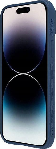 Панель Nillkin CamShield Leather S Case для Apple iPhone 14 Pro Blue (6902048249691) - зображення 4
