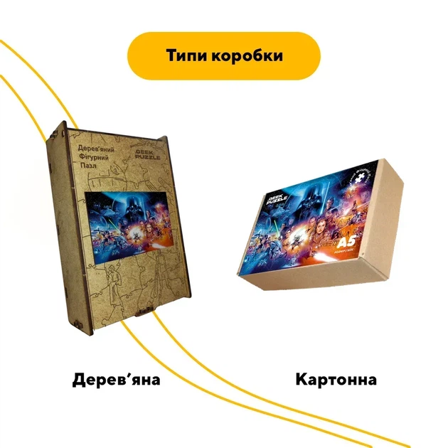 Дерев'яний фігурний пазл Зоряний Всесвіт, А4, Дерев'яна коробка 100 елементів - Фото 4 Дерев'яний фігурний пазл Зоряний Всесвіт, А4, Дерев'яна коробка 100 елементів - изображение 4