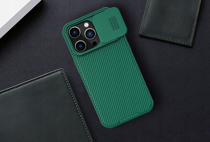 Панель Nillkin CamShield Pro Case для Apple iPhone 14 Pro Max Green (6902048248403) - зображення 6