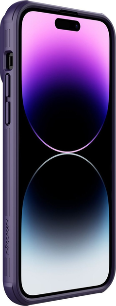 Etui Nillkin CamShield S Case do Apple iPhone 14 Pro Max Purple (6902048258983) - obraz 5