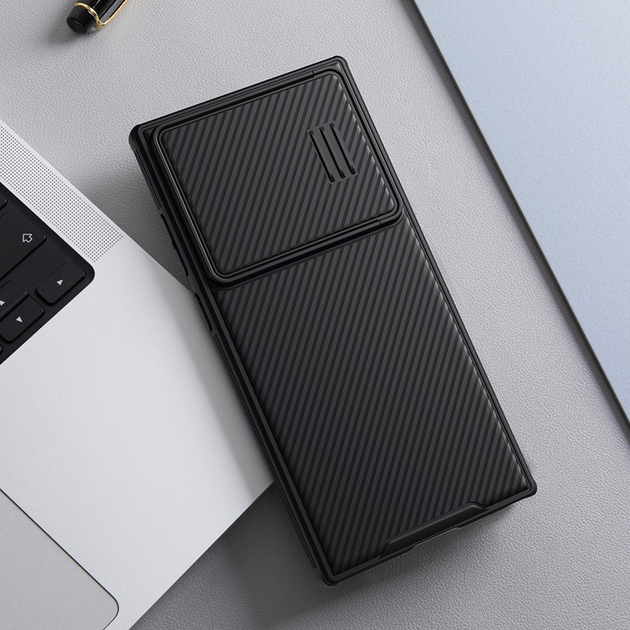 Etui Nillkin CamShield S Magnetic Case do Samsung Galaxy S23 Ultra Black (6902048262393) - obraz 8