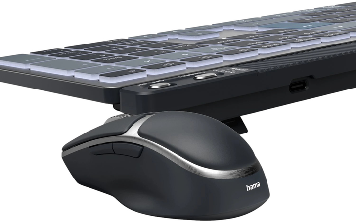 Zestaw bezprzewodowej Hama Multi-Device WKM-750 Black (4047443524201) - obraz 3