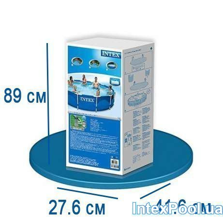 Бассейн каркасный 28212 бассейн, каркасный, 366-76см, с фильтр-насос 6503л - изображение 3