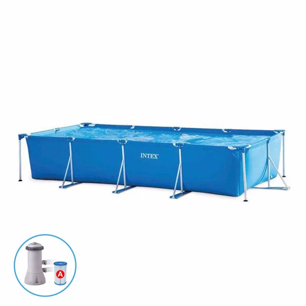 Каркасный бассейн Intex 28274 (450-220-84см), 7127 л - изображение 3
