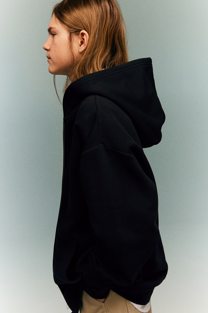 Толстовка H&M пх10381 чорна 134-140 - зображення 2