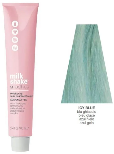 Фарба для волосся Milk_Shake Smoothies Icy Blue 100 мл (8032274077954) - зображення 3
