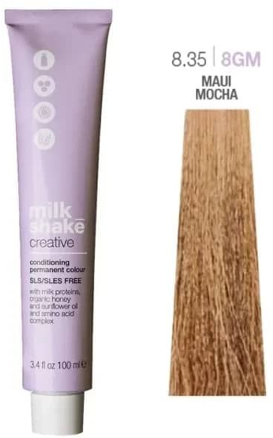 Фарба для волосся Milk_Shake Creative 8.358GM Maui Mocha 100 мл (8032274059219) - зображення 3