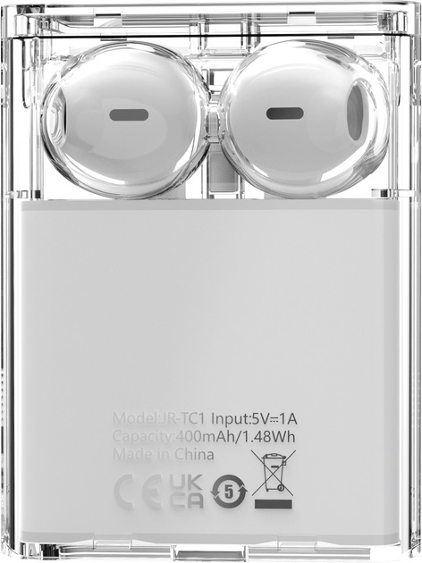 Słuchawki JOYROOM IceLens JR-TC1 White (6941237113634) - obraz 7