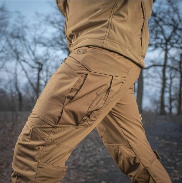 Тактичні чоловічі штани M-TAC CONQUISTADOR GEN.I FLEX COYOTE BROWN