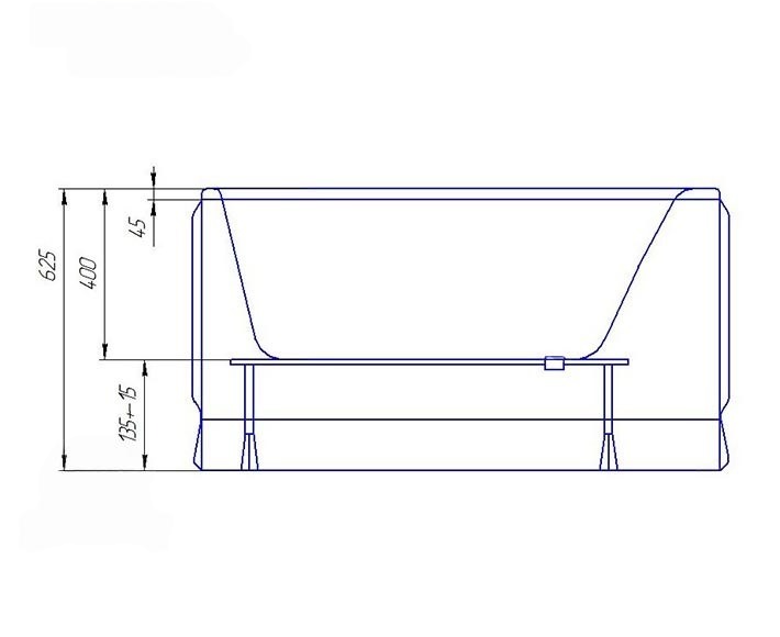 Акриловая ванна Redokss San CREMONA 1200x950 - изображение 5
