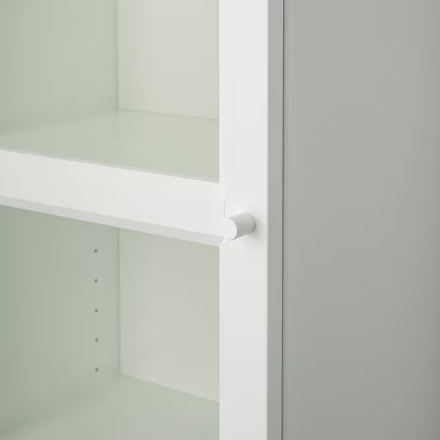Витрина BILLY/OXBERG 40x30x202 IKEA 392.873.98 белый - изображение 5