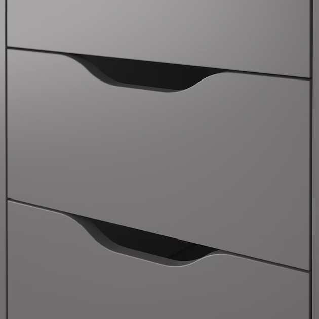 Комод ALEX IKEA 605.888.94 темно-сірий - зображення 2