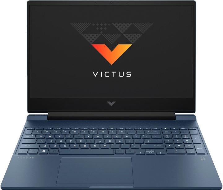 HP Ноутбук Victus 15-fb2001ua 15.6" FHD IPS AG, AMD R7-8845HS, 16GB, F1024GB, NVD4050-6, DOS, синій - Фото 1 HP Ноутбук Victus 15-fb2001ua 15.6" FHD IPS AG, AMD R7-8845HS, 16GB, F1024GB, NVD4050-6, DOS, синій - зображення 1