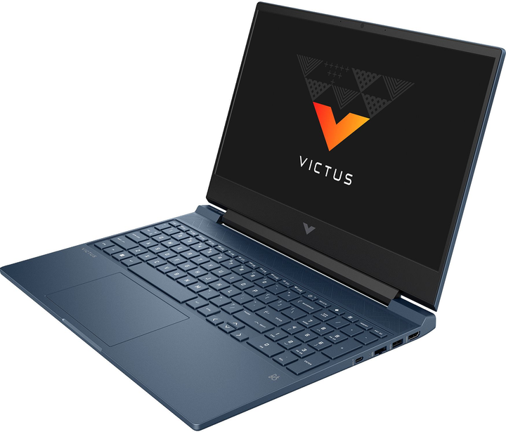 HP Ноутбук Victus 15-fb2001ua 15.6" FHD IPS AG, AMD R7-8845HS, 16GB, F1024GB, NVD4050-6, DOS, синій - Фото 3 HP Ноутбук Victus 15-fb2001ua 15.6" FHD IPS AG, AMD R7-8845HS, 16GB, F1024GB, NVD4050-6, DOS, синій - зображення 3