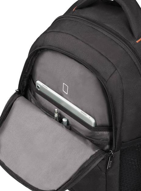 Рюкзак American Tourister At Work 15.6" Black/Orange (5414847994296) - зображення 3
