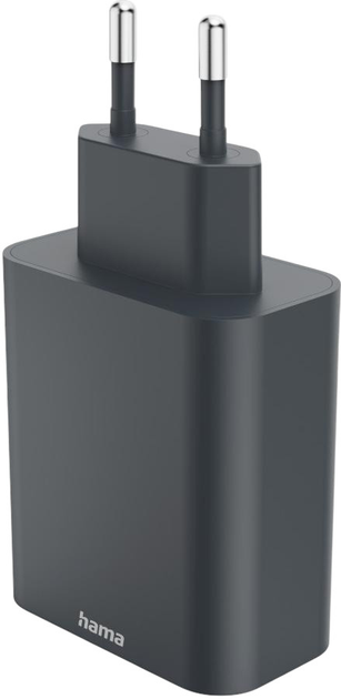 Ładowarka Hama Ecosential PD 1 x USB-C, 1 x USB-A 45W Anthracite (4007249864444) - obraz 5