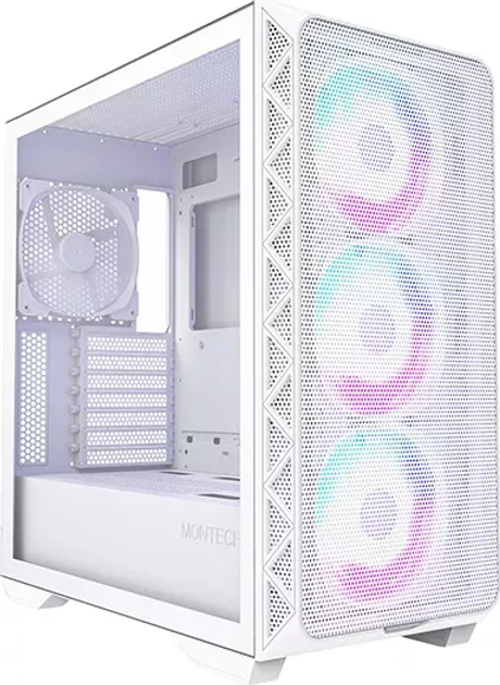 Корпус Full-Tower без БЖ Montech Air 903 MAX White (E-ATX, 3x140мм RGB, 1x140мм, Radiator 360мм front/top) - зображення 1