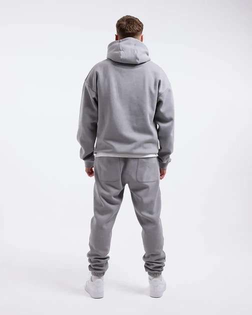 Худі BOXRAW Johnson M Сіре - Фото 3 Худі BOXRAW Johnson M Сіре - изображение 3