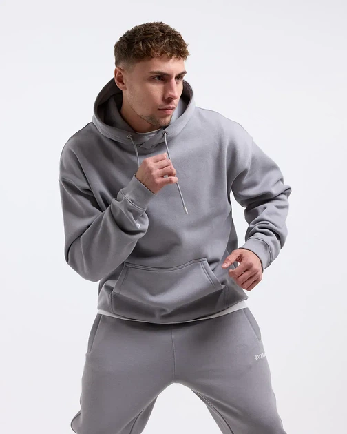 Худі BOXRAW Johnson M Сіре - Фото 4 Худі BOXRAW Johnson M Сіре - изображение 4
